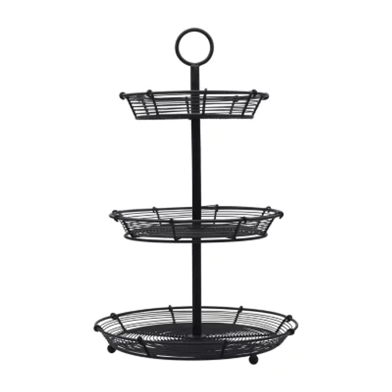 Gourmet Basics by Mikasa Tulsa 3 Tier Basket