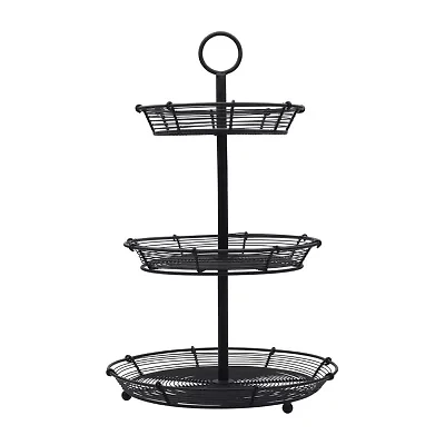 Gourmet Basics by Mikasa Tulsa 3 Tier Basket