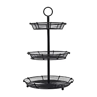 Gourmet Basics by Mikasa Tulsa 3 Tier Basket