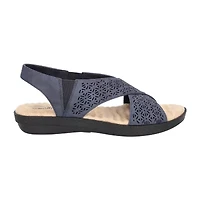 Easy Street Womens Claudia Wedge Sandals