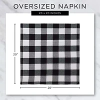 Design Imports Balsam Border Stripe 6-pc. Napkins