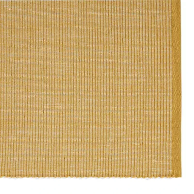 Design Imports Honey Gold & White 2-Tone Ribbed 6-pc. Placemat