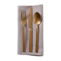 Design Imports Stone Brown Solid Chambray 6-pc. Napkins