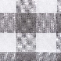 Design Imports Gray/White Checkers 6-pc. Napkins