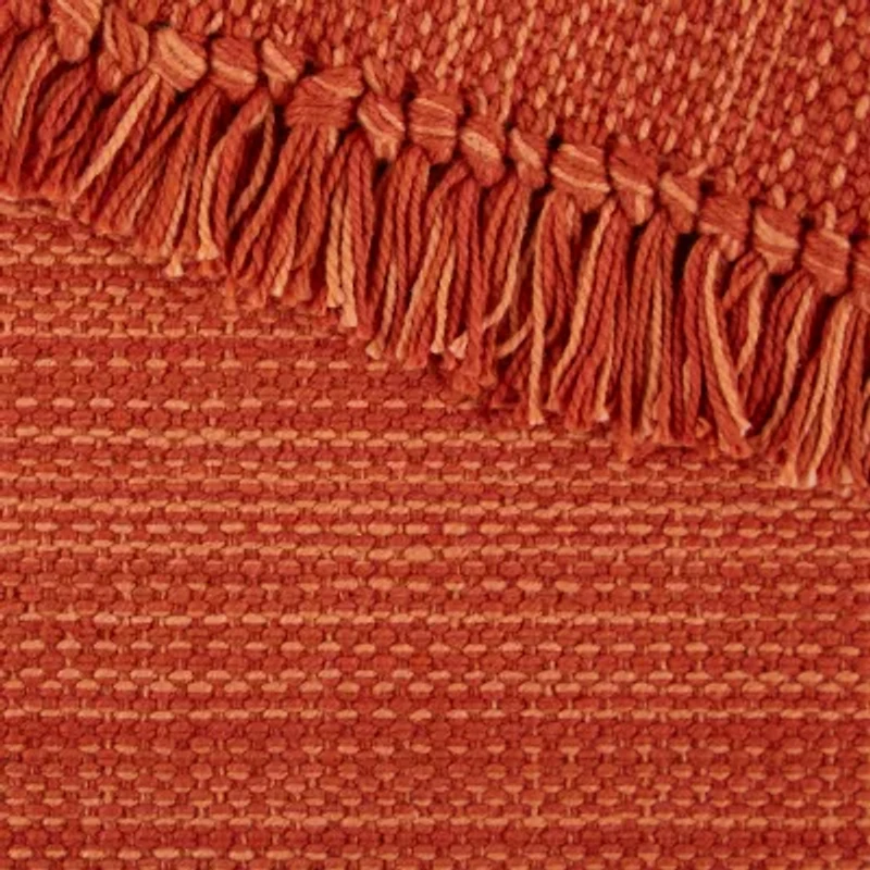 Design Imports Tango Red Fringe 8-pc. Placemats & Napkin Set
