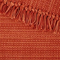Design Imports Tango Red Fringe 8-pc. Placemats & Napkin Set