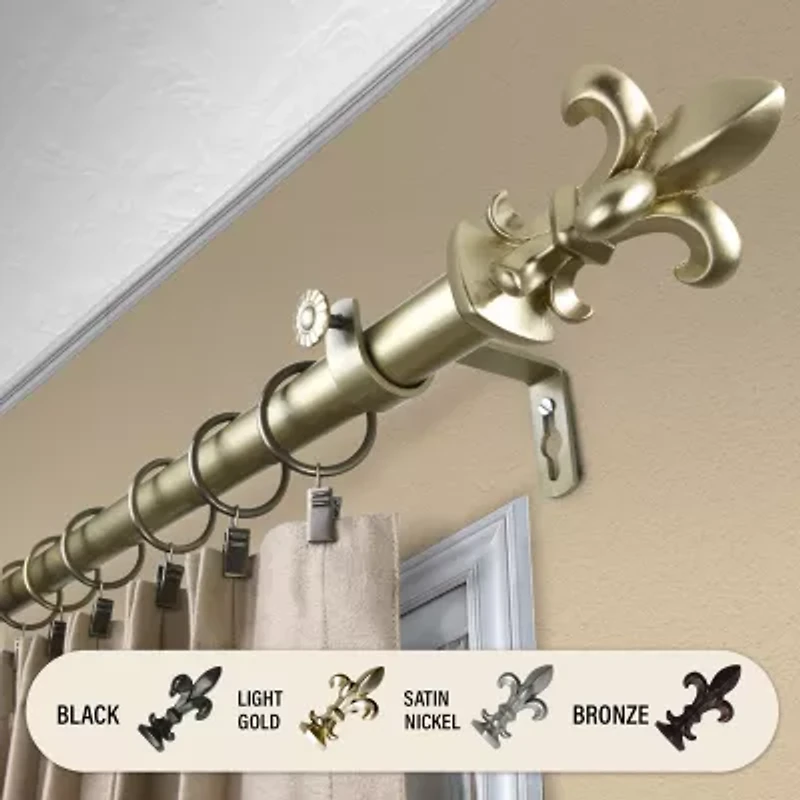 Rod Desyne Fernando 1 Adjustable Curtain