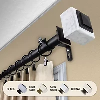 Rod Desyne Estelle 1 Adjustable Curtain