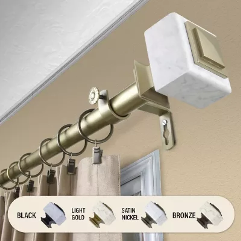 Rod Desyne Estelle 1 Adjustable Curtain