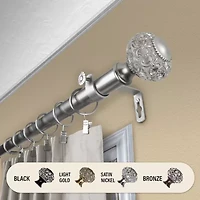 Rod Desyne Elsie 1 Adjustable Curtain