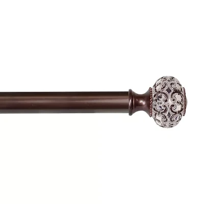 Rod Desyne Elsie 1 Adjustable Curtain