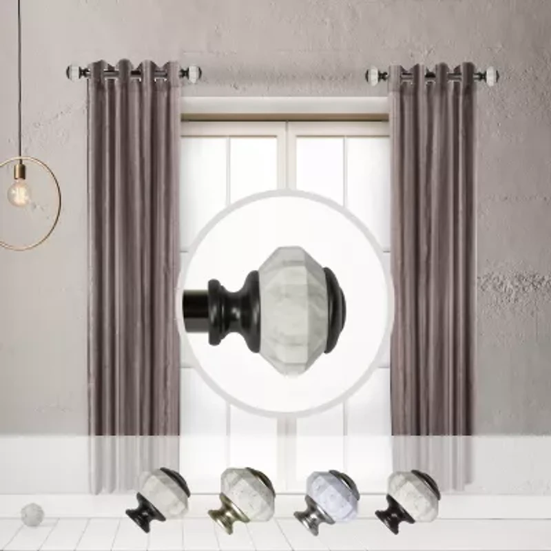 Rod Desyne Linden 1 Adjustable Side Curtain