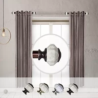 Rod Desyne Linden 1 Adjustable Side Curtain