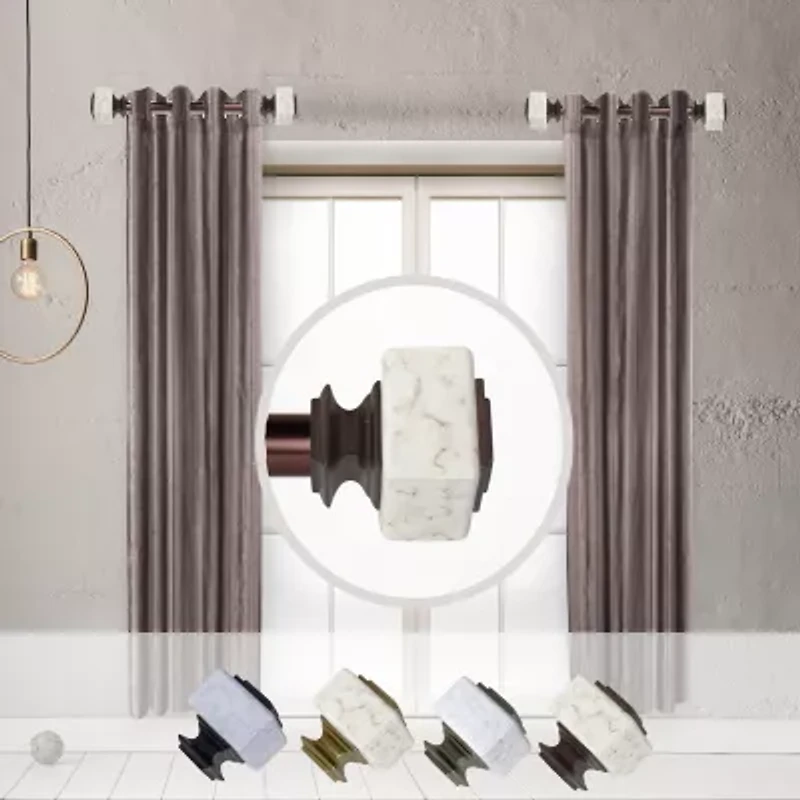Rod Desyne Estelle 1 Adjustable Side Curtain