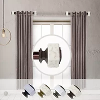 Rod Desyne Estelle 1 Adjustable Side Curtain