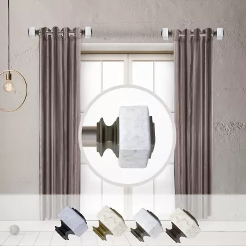 Rod Desyne Estelle 1 Adjustable Side Curtain