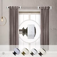 Rod Desyne Estelle 1 Adjustable Side Curtain