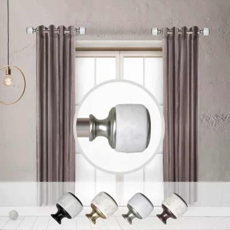 Rod Desyne Morton 1 Adjustable Side Curtain