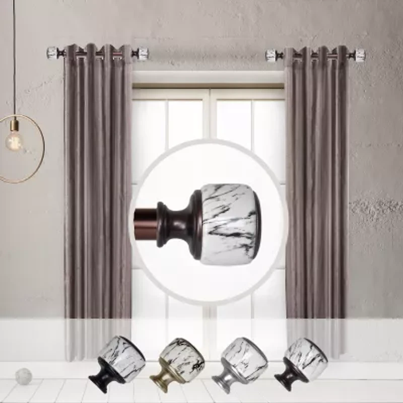 Rod Desyne Josephine 1 Adjustable Side Curtain