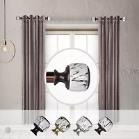 Rod Desyne Josephine 1 Adjustable Side Curtain