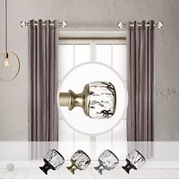 Rod Desyne Josephine 1 Adjustable Side Curtain