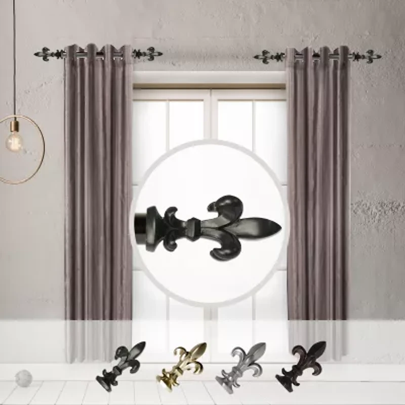 Rod Desyne Fernando 1 Adjustable Side Curtain