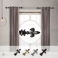 Rod Desyne Fernando 1 Adjustable Side Curtain