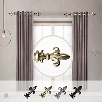 Rod Desyne Fernando 1 Adjustable Side Curtain