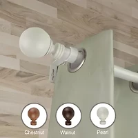 Rod Desyne Globe 1 Adjustable Curtain