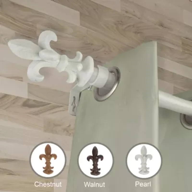 Rod Desyne Fernando 1 Adjustable Curtain