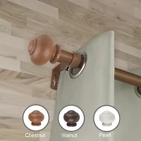 Rod Desyne Rotunda 1 Adjustable Curtain