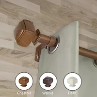 Rod Desyne Isabella 1 Adjustable Curtain