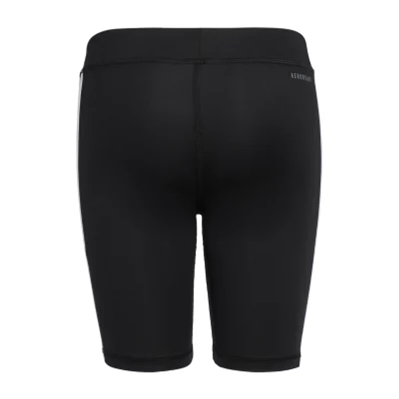adidas Big Kid Girls Mid Rise Bike Short