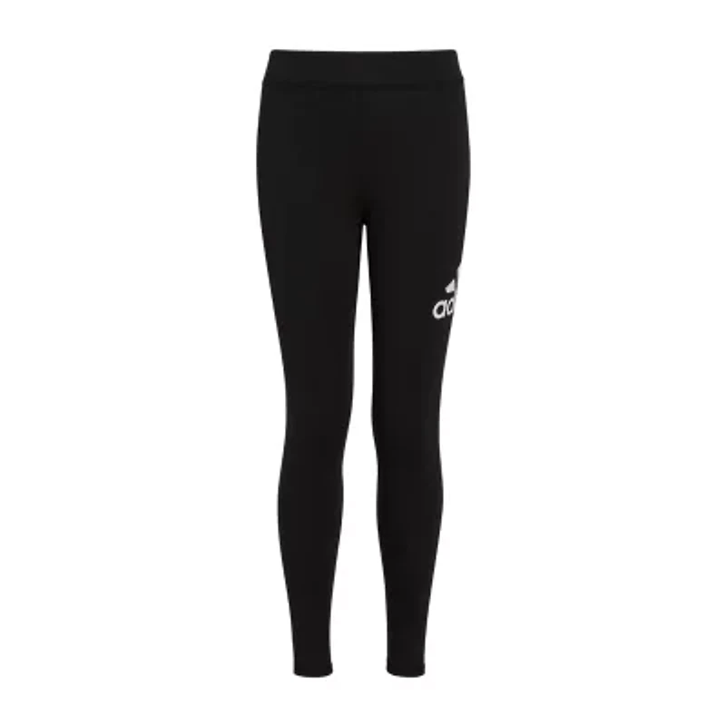 adidas Big Kid Girls Mid Rise Active Full Length Leggings