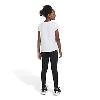 adidas Big Kid Girls Mid Rise Active Full Length Leggings