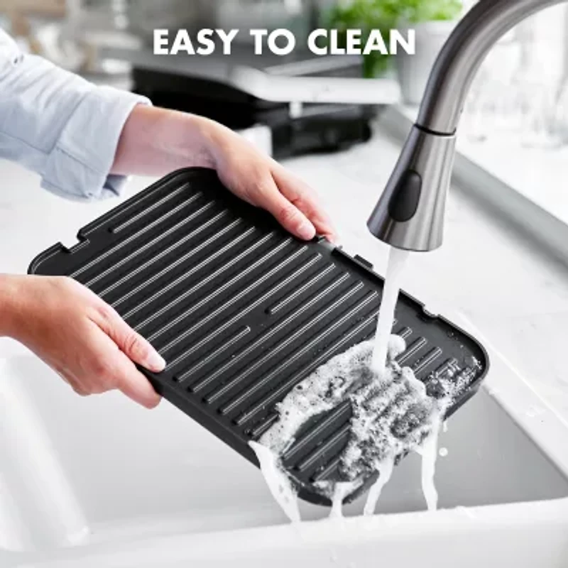 Greenpan Contact Grill Giddle Stainless Steel