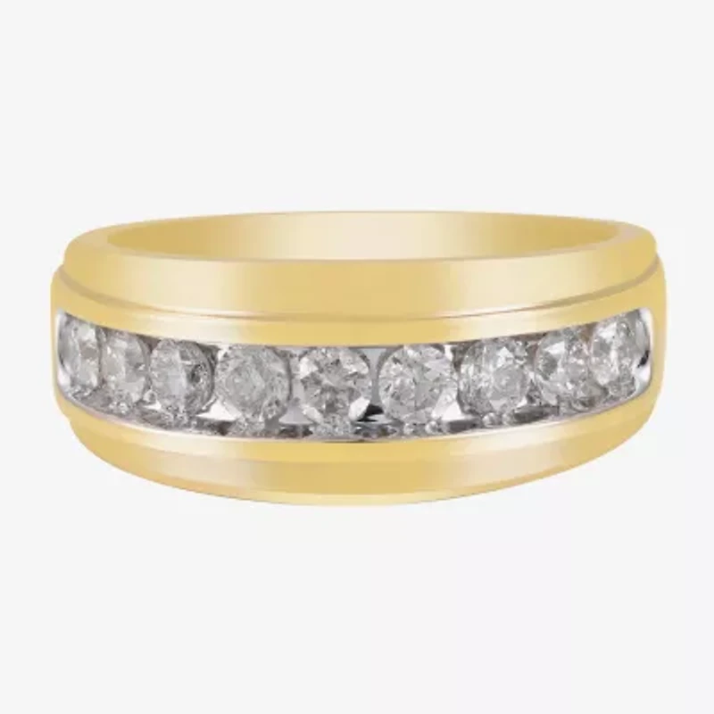 9M 1 CT.T.W. Natural Diamond Wedding Band 10K Gold