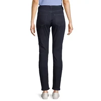Liz Claiborne Womens Sara Mid Rise Slim Fit, Skinny Leg Jean