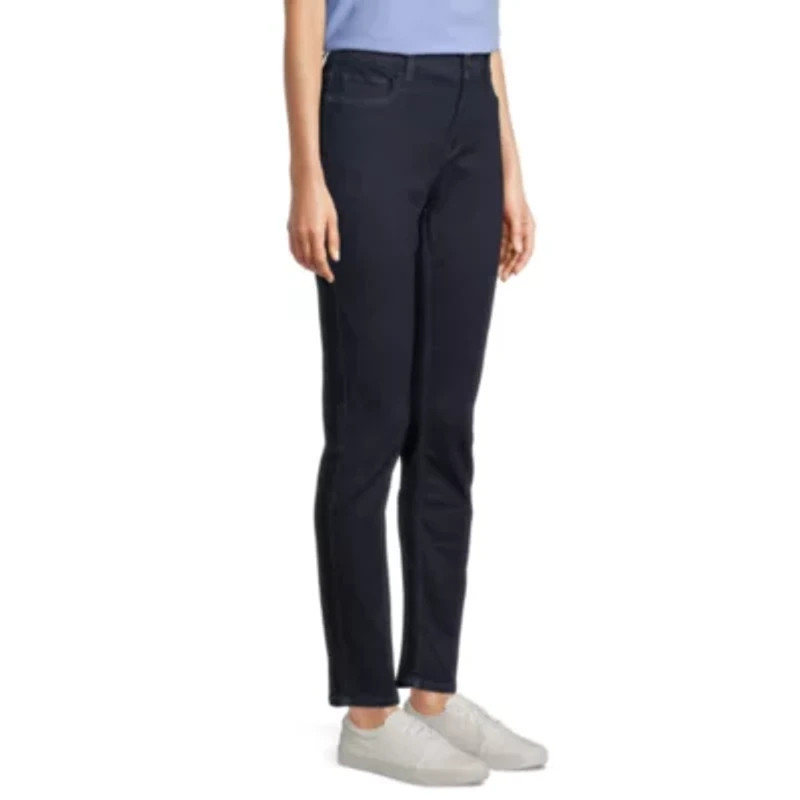 Liz Claiborne Womens Sara Mid Rise Slim Fit, Skinny Leg Jean