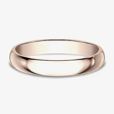 Womens 3MM 10K Gold Wedding Band