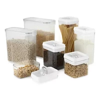 Home Expressions Acrylic 6.6 Qt Cereal Food Container