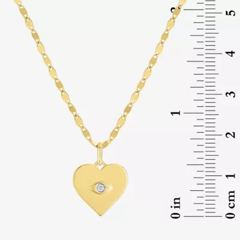 (G-H / Si2-I1) Womens Diamond Accent Lab Grown White 14K Gold Over Silver Sterling 2-pc. Jewelry Set