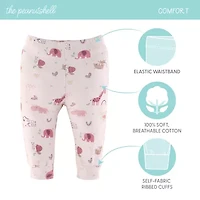 The Peanutshell Rainbow Safari Baby Girls Tapered Regular Fit Pull-On Pant