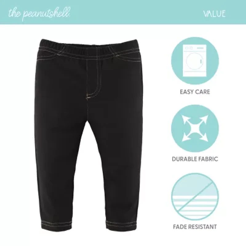 The Peanutshell Baby Unisex Slim Regular Fit Pull-On Pant
