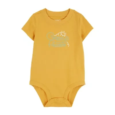 Carter's Baby Boys Short Sleeve Rib Bodysuit