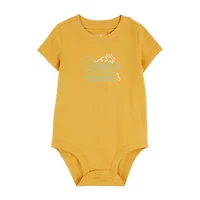 Carter's Baby Boys Short Sleeve Rib Bodysuit