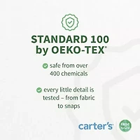 Carter's Baby Boys Short Sleeve Rib Bodysuit