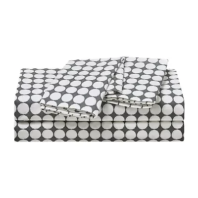 JUNGALOW by Justina Blakeney Sol Y Flor Cotton Percale Deep Pocket Sheet Set