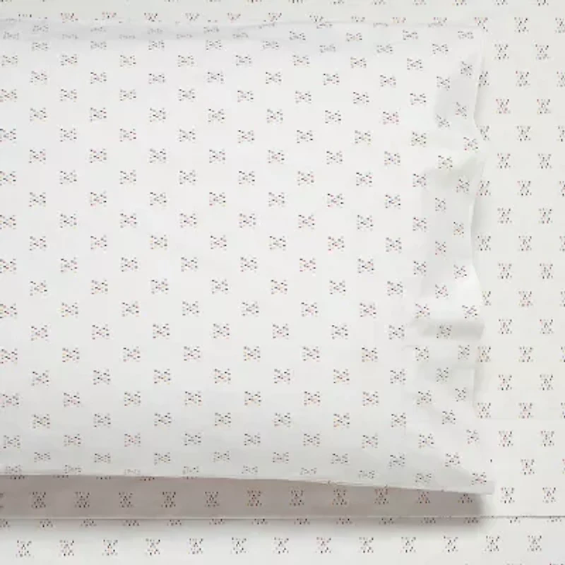 JUNGALOW by Justina Blakeney Xoxo Cotton Percale Deep Pocket Sheet Set