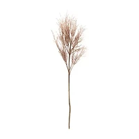 Northlight 35in Flocked Fountain Grass Fall Harvest Spray Artificial Plant